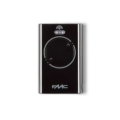 Mando 2 canales negro SLH LR 433 MHz Faac