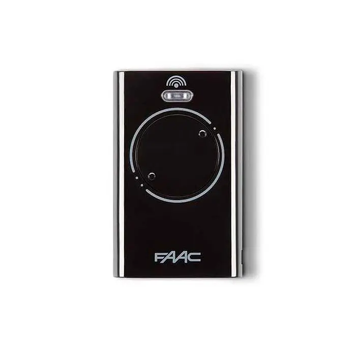 Mando 2 canales negro SLH LR 433 MHz Faac