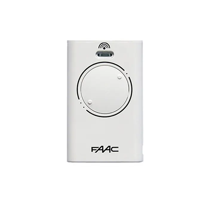 Mando 2 canales blanco SLH LR 433 MHz Faac
