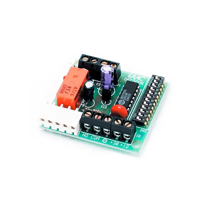 Tarjeta decodificadora DECODER DS FAAC