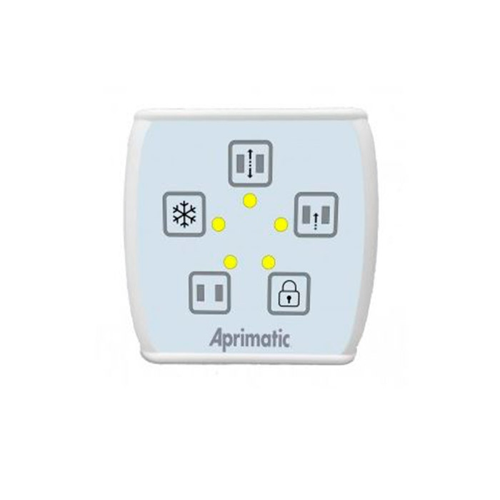 Selector táctil Aprimatic NS5 programación puerta automática