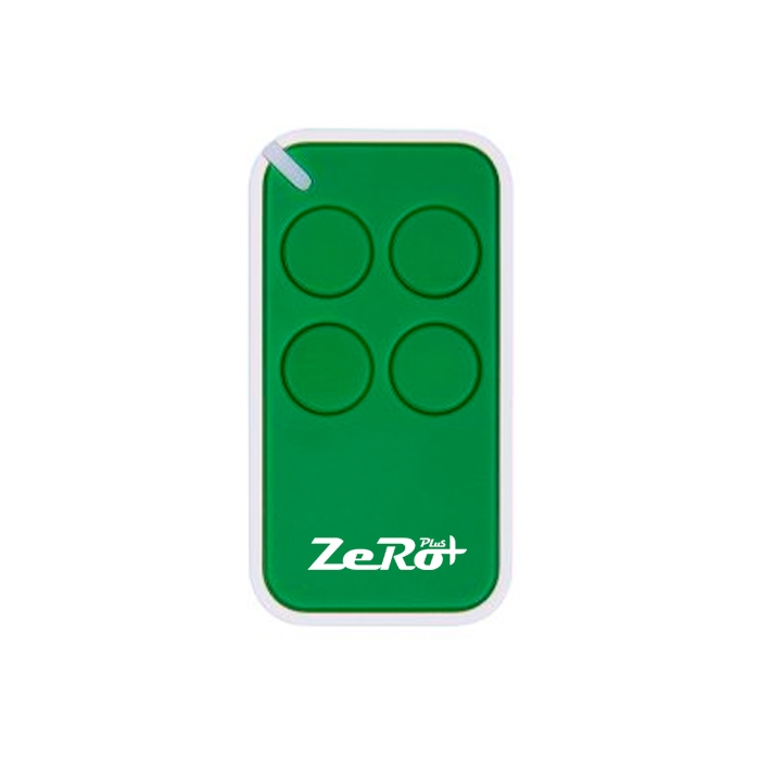 Mando garaje universal duplicante verde 4 botones clonador ZERO PLUS