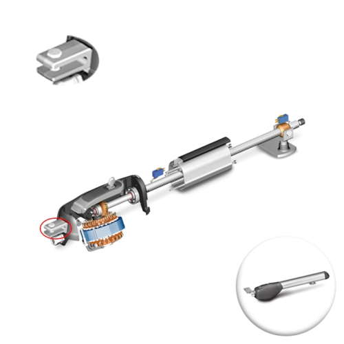 Soporte trasero ROGER R20 repuestos nuevos