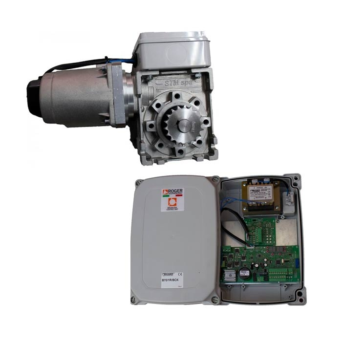 Kit motor ROGER BR42/630 y cuadro maniobras B70/1R