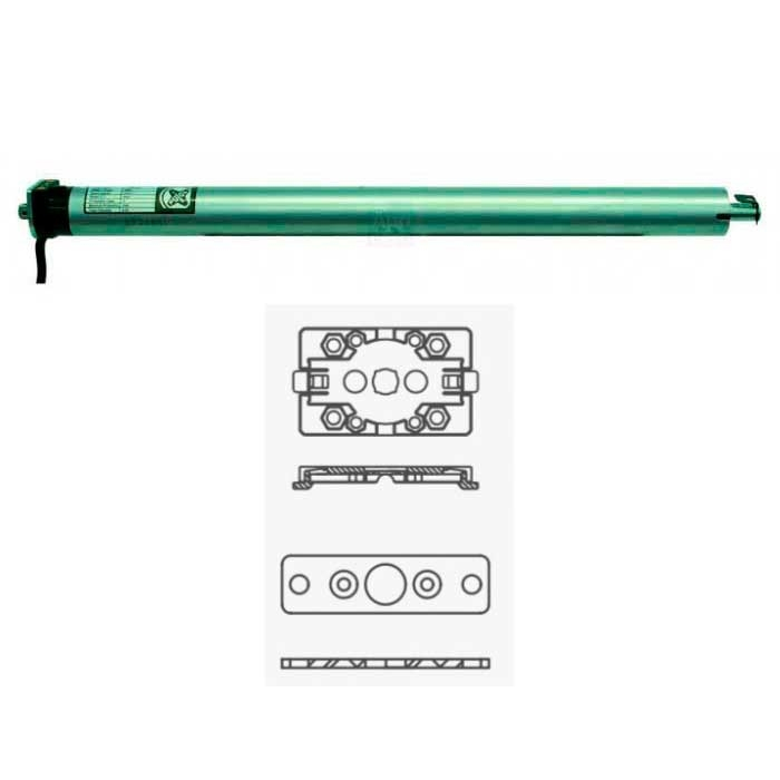 Kit motor Twister MT R 35/4/24 Radio con soporte y adaptador