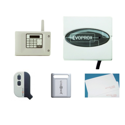 Control de accesos coches y personas sistema completo