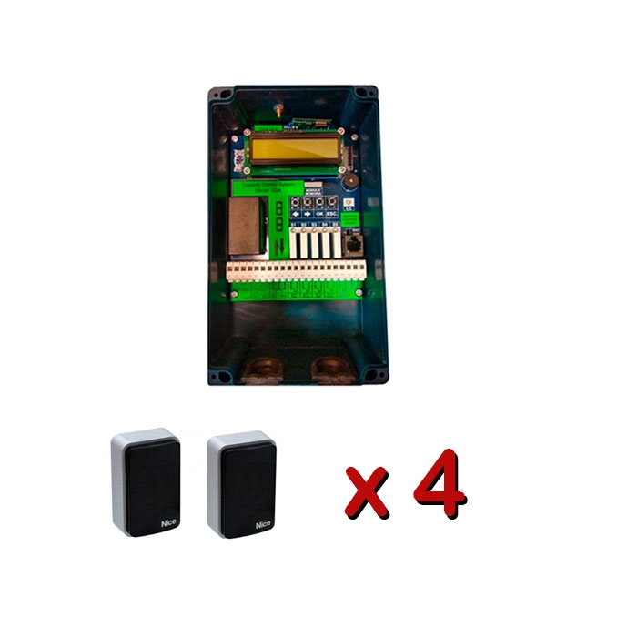 Kit sistema de control de aforo para dos puertas o entradas