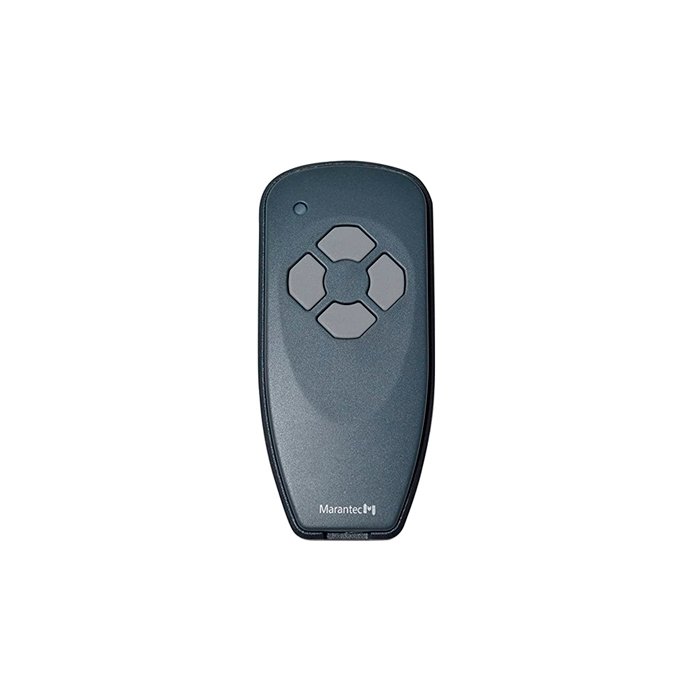 Mando de garaje a distancia Marantec 384 cuatro botones negro