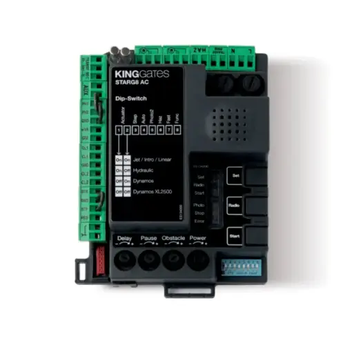 King Gates STAR G8 cuadro de maniobras para puertas abatibles o correderas-0